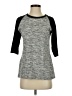 Assorted Brands Gray 3/4 Sleeve T-Shirt Size S - photo 1