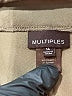 MULTIPLES Solid Brown Casual Pants Size 14 - photo 7