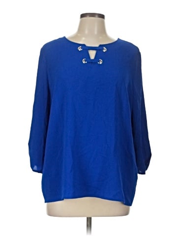 Cathy 3/4 Sleeve Blouse (view 1)