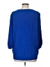 Cathy Blue 3/4 Sleeve Blouse Size L - photo 2