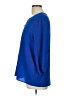 Cathy Blue 3/4 Sleeve Blouse Size L - photo 5