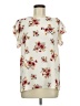 Perfect Peach Ivory Short Sleeve Blouse Size M - photo 1