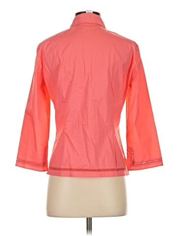 Allison Taylor 3/4 Sleeve Button-Down Shirt (view 2)