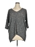 Assorted Brands Gray 3/4 Sleeve T-Shirt Size XL (estimated) - photo 1