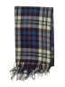 J.Crew Plaid Blue Scarf One size - photo 2