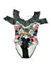 Unbranded Floral Black One Piece Swimsuit Size M - photo 1