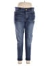 Charter Club Blue Black Jeans Size 14 - photo 1