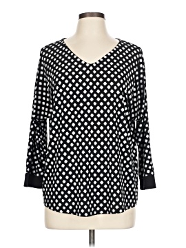 Easywear By Chico's 3/4 Sleeve Blouse