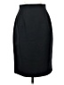 Classiques 100% Wool Solid Black Wool Skirt Size 2 - photo 1