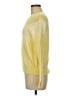 Ann Taylor LOFT Chevron-herringbone Yellow Pullover Sweater Size M - photo 5