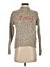 Ann Taylor LOFT Metallic Silver Turtleneck Sweater Size XS - photo 1