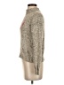 Ann Taylor LOFT Metallic Silver Turtleneck Sweater Size XS - photo 5