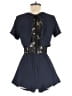 Bar III Blue Romper Size M - photo 2