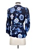 Gap 100% Viscose Blue 3/4 Sleeve Blouse Size XS - photo 2