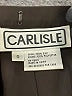 Carlisle Solid Black Formal Skirt Size 0 - photo 4