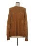 Jennifer Lopez Metallic Brown Pullover Sweater Size M - photo 1