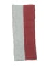 Unbranded Color Block Stripes Burgundy Gray Scarf One size - photo 2