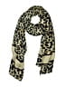 Unbranded 100% Polyester Animal Print Gold Black Scarf One size - photo 1