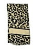 Unbranded 100% Polyester Animal Print Gold Black Scarf One size - photo 2