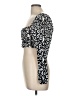 Topshop 100% Polyester Black Long Sleeve Top Size 8 - photo 5