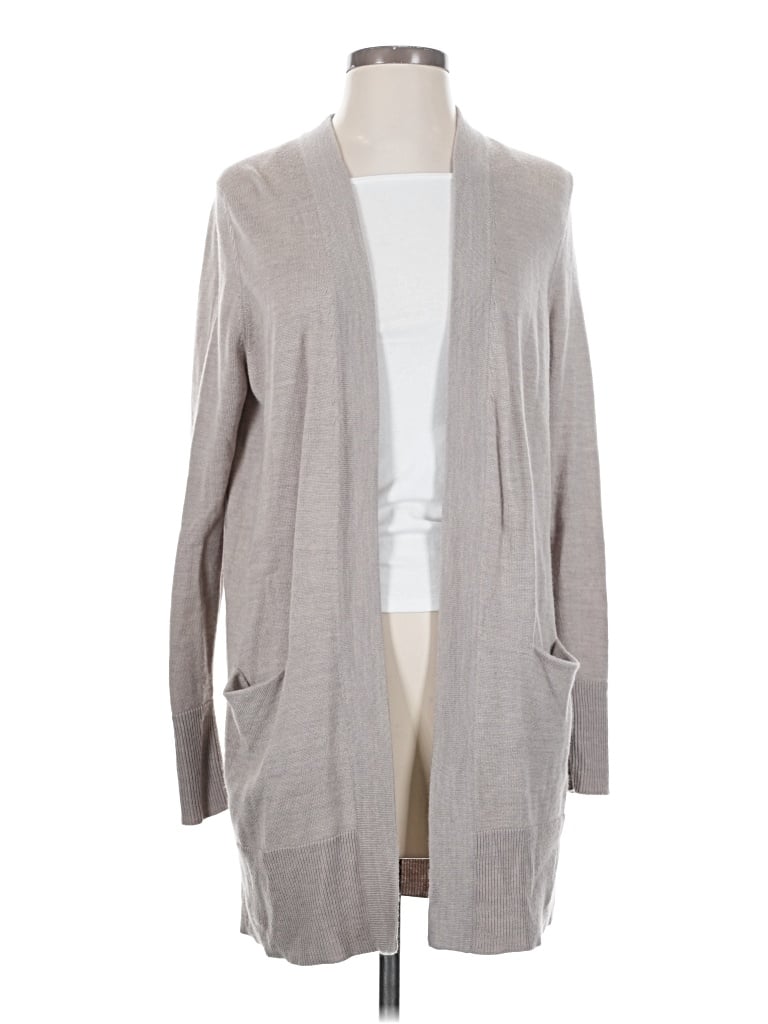 Pre-owned Nordstrom Cardigan Sweater In Gray