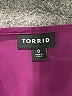 Torrid 100% Polyester Burgundy Short Sleeve Blouse Size Lg Plus (0) - photo 6