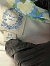 Blue Rain 100% Polyester Blue Kimono Size M - photo 7