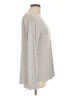 Mia + Tess Gray Long Sleeve Top Size L - photo 4