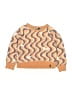 Volcom Print Gold Sweatshirt Size 4 - photo 1