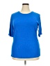 Nine West Blue Active T-Shirt Size 2X - photo 1