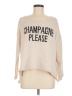 Miracle 100% Polyester Tan Pullover Sweater Size M - photo 1