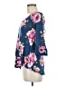 Bobeau Blue 3/4 Sleeve Blouse Size M - photo 5