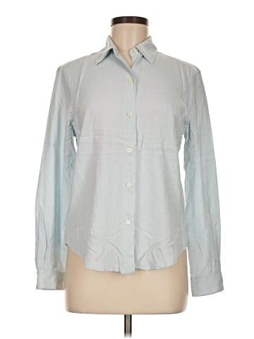 Evan Picone Long Sleeve Silk Top (view 1)