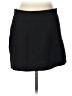 Zara Solid Black Casual Skirt Size L - photo 1