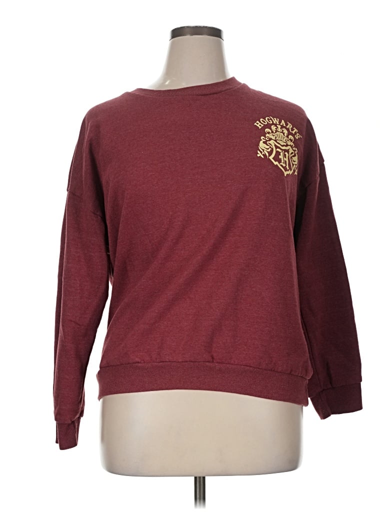 Pre-owned Harry Potter Sweatshirt In Burgundy