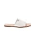 Jil Sander 100% Leather White Sandals Size EU 38 1/2 - photo 1