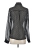 Farrow Polka Dots Black Long Sleeve Blouse Size S - photo 2
