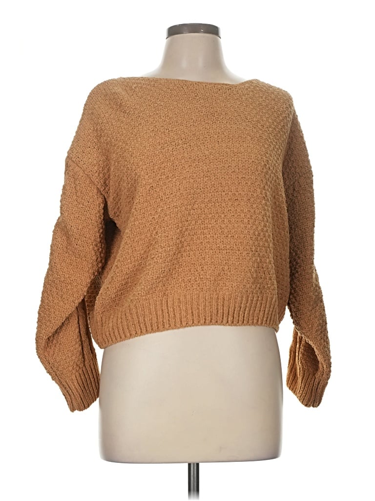 Pre-owned Hyfve Pullover Sweater In Brown
