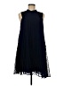 BCBGeneration 100% Polyester Solid Blue Cocktail Dress Size M - photo 1