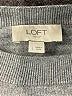 Ann Taylor LOFT Outlet Gray Pullover Sweater Size L - photo 7