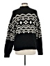 American Eagle Outfitters Chevron-herringbone Black Pullover Sweater Size M - photo 2