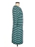 Lilly Pulitzer Stripes Teal Casual Dress Size M - photo 4
