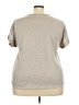 Linda Matthews Gray Short Sleeve Top Size 3X - photo 2
