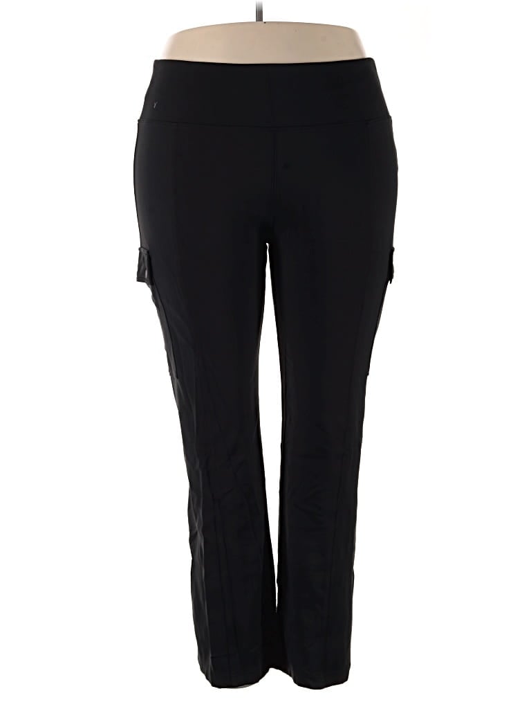 Pre-owned Athleta Active Pants In Black