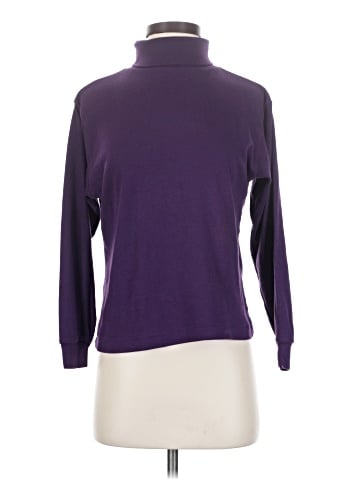 Petite Sophisticate Long Sleeve Turtleneck (view 1)