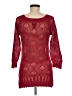 Rafaella 100% Cotton Red Pullover Sweater Size M - photo 2