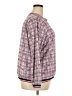 Simplee Checkered-gingham Pink Pullover Sweater Size 20 - photo 4