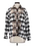 BDG Plaid Gray Long Sleeve Button-Down Shirt Size XS - photo 1