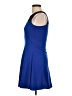 Bar III Solid Blue Cocktail Dress Size L - photo 5