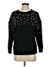 Halogen 100% Cotton Stars Black Pullover Sweater Size S (petite) - photo 1